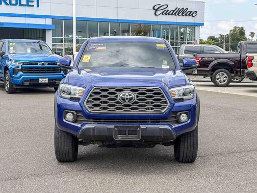 Blue 2023 Toyota Tacoma TRD Off Road