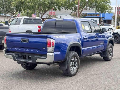 Blue 2023 Toyota Tacoma TRD Off Road