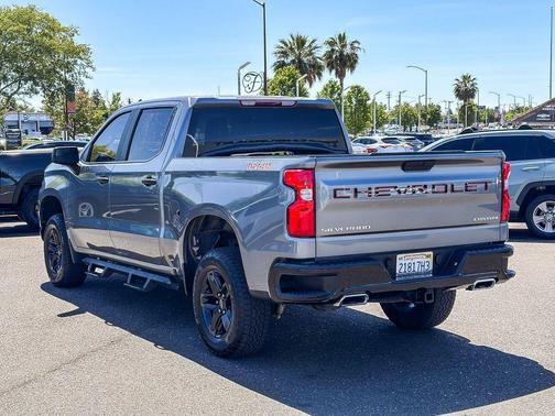 Satin Steel Metallic 2021 Chevrolet Silverado 1500 Custom Trail Boss