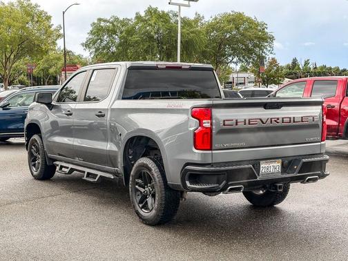 Satin Steel Metallic 2021 Chevrolet Silverado 1500 Custom Trail Boss