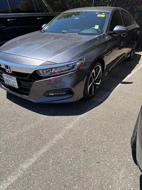 Black 2019 Honda Accord LX
