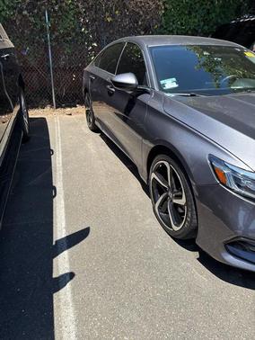 Black 2019 Honda Accord LX