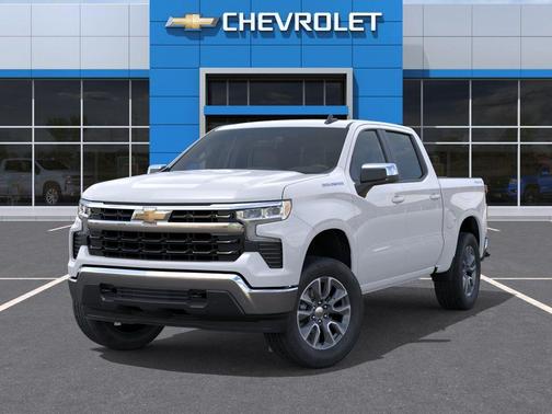 Summit White 2026 Chevrolet Silverado 1500 LT