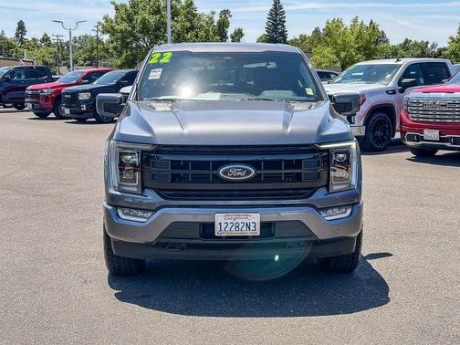 Gray Metallic 2022 Ford F-150 Platinum