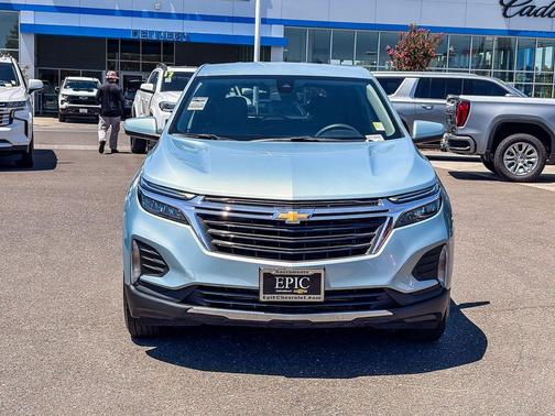 Seaglass Blue Metallic 2022 Chevrolet Equinox 1LT
