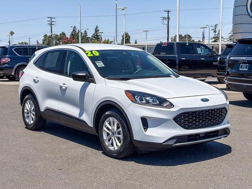 Oxford White 2020 Ford Escape SE