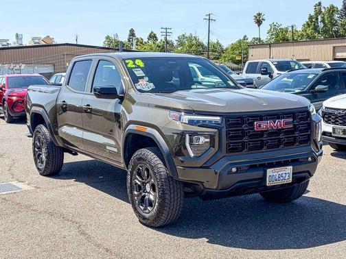 Deep Bronze Metallic 2024 GMC Canyon Elevation