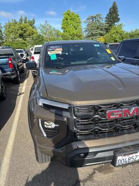 Deep Bronze Metallic 2024 GMC Canyon Elevation