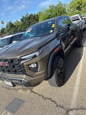 Deep Bronze Metallic 2024 GMC Canyon Elevation