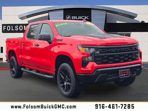 Red 2024 Chevrolet Silverado 1500 Custom Trail Boss