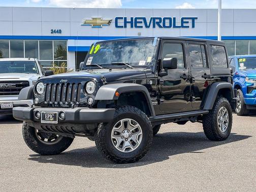 Black Clearcoat 2016 Jeep Wrangler Unlimited Sport