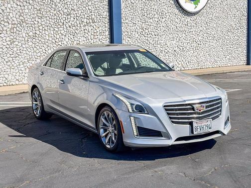 Radiant Silver Metallic 2018 Cadillac CTS 2.0L Turbo Luxury