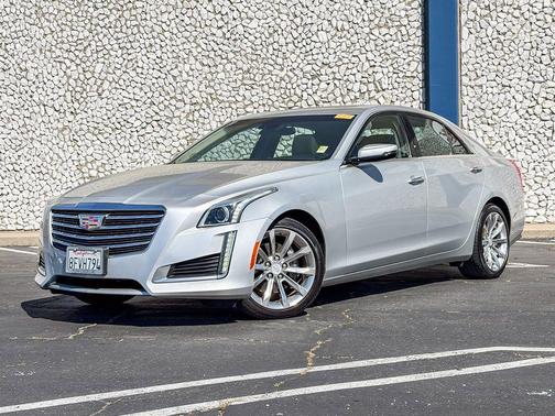 Radiant Silver Metallic 2018 Cadillac CTS 2.0L Turbo Luxury