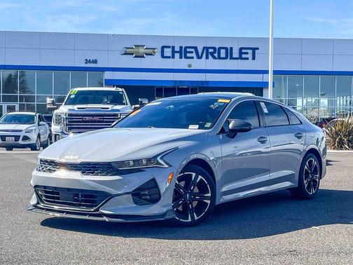 Wolf Gray 2024 Kia K5 GT-Line