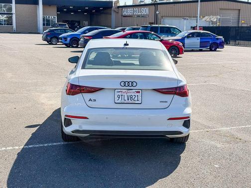 Glacier White Metallic 2023 Audi A3 40 Premium
