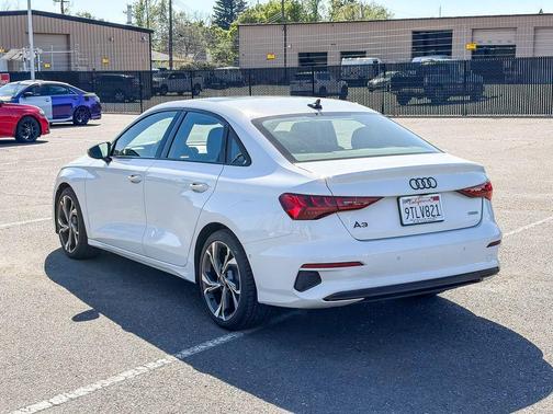 Glacier White Metallic 2023 Audi A3 40 Premium