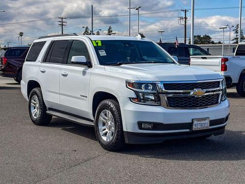 Summit White 2017 Chevrolet Tahoe LT