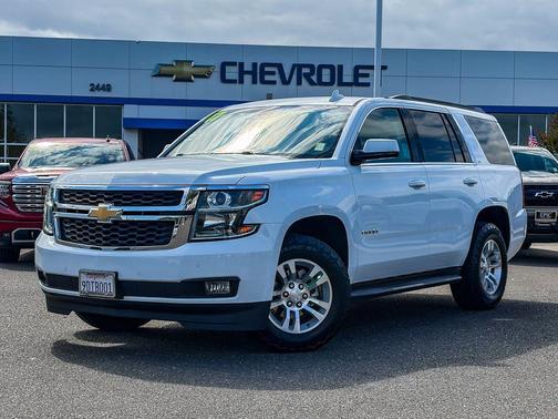 Summit White 2017 Chevrolet Tahoe LT