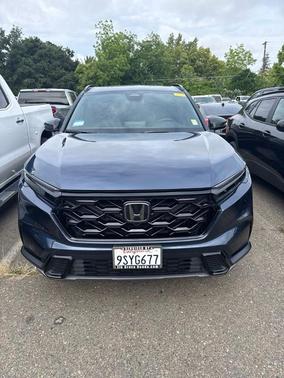 Black 2025 Honda CR-V Hybrid Sport