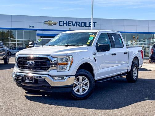 Oxford White 2021 Ford F-150 XLT