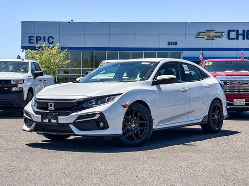 White 2020 Honda Civic Sport