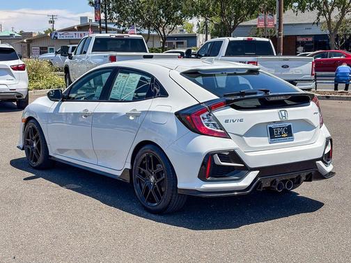 White 2020 Honda Civic Sport