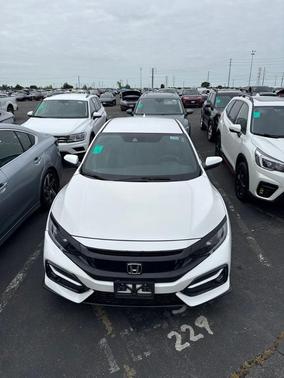 White 2020 Honda Civic Sport