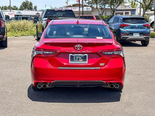 Red 2023 Toyota Camry XSE
