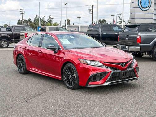 Red 2023 Toyota Camry XSE