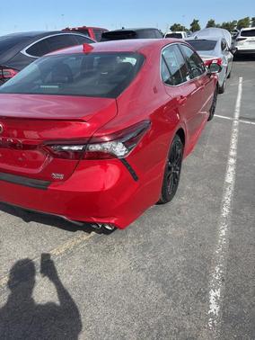 Red 2023 Toyota Camry XSE