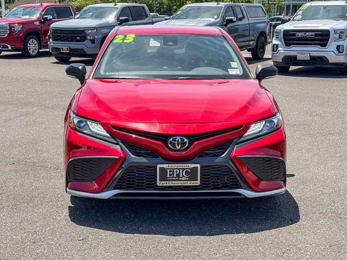 Red 2023 Toyota Camry XSE