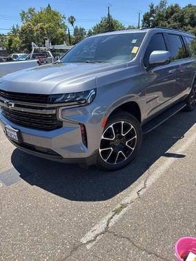 Satin Steel Metallic 2021 Chevrolet Suburban RST