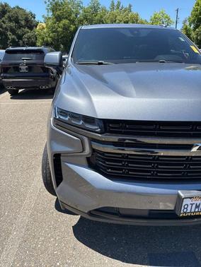 Satin Steel Metallic 2021 Chevrolet Suburban RST