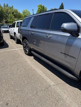 Satin Steel Metallic 2021 Chevrolet Suburban RST
