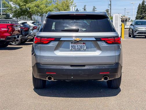 Sterling Gray Metallic 2023 Chevrolet Traverse LS