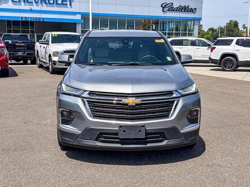 Sterling Gray Metallic 2023 Chevrolet Traverse LS