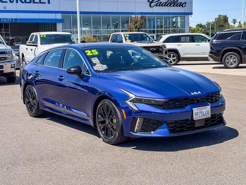 Blue 2025 Kia K5 GT