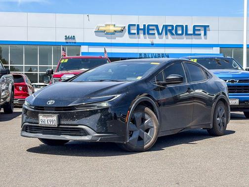 Midnight Black Metallic 2023 Toyota Prius LE