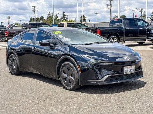 Midnight Black Metallic 2023 Toyota Prius LE