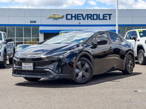 Midnight Black Metallic 2023 Toyota Prius LE