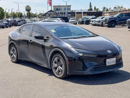Midnight Black Metallic 2023 Toyota Prius LE