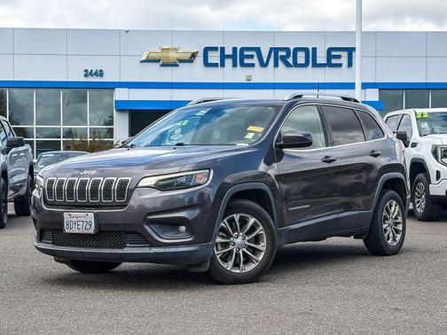 Granite Crystal Clearcoat Metallic 2019 Jeep Cherokee Latitude Plus