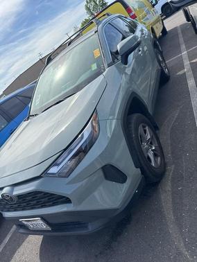 Gray 2023 Toyota RAV4 XLE
