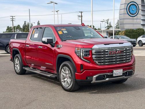 Volcanic Red 2023 GMC Sierra 1500 Denali