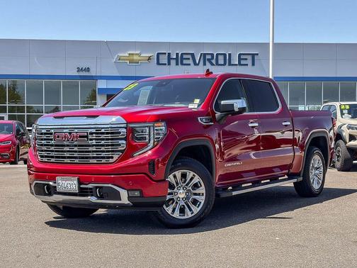 Volcanic Red 2023 GMC Sierra 1500 Denali