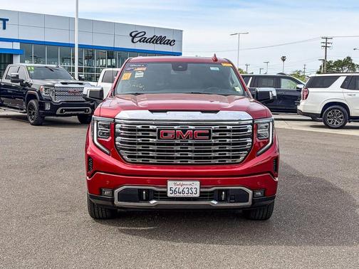 Volcanic Red 2023 GMC Sierra 1500 Denali