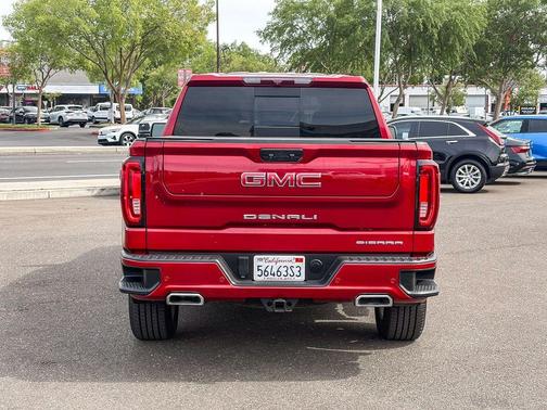 Volcanic Red 2023 GMC Sierra 1500 Denali