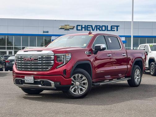 Volcanic Red 2023 GMC Sierra 1500 Denali