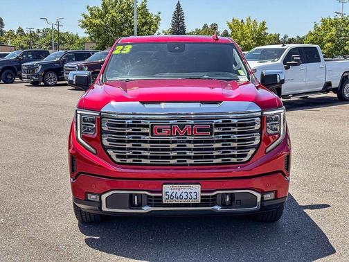 Volcanic Red 2023 GMC Sierra 1500 Denali