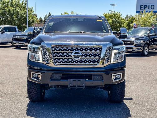 Magnetic Black 2017 Nissan Titan XD Platinum Reserve